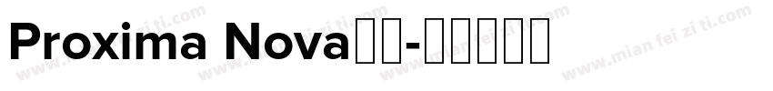 Proxima Nova下载字体转换